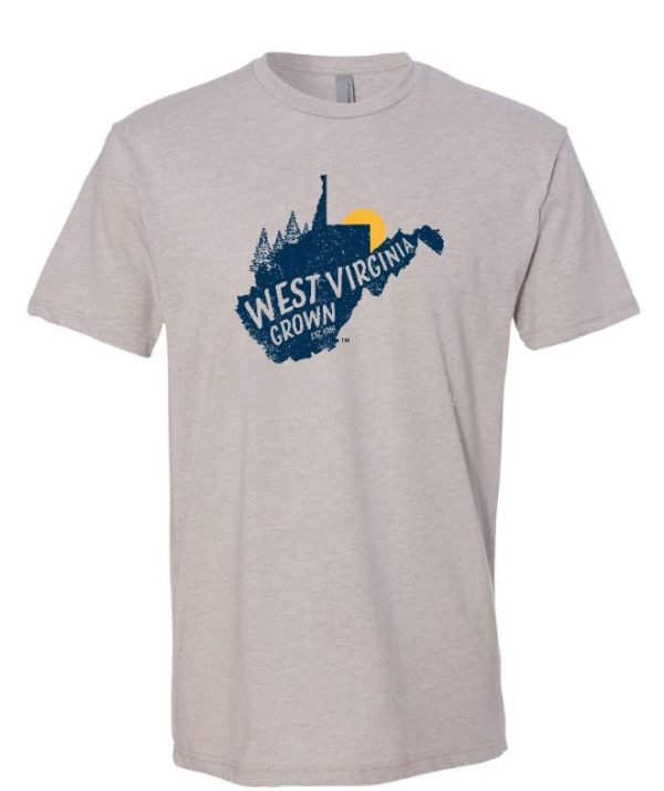 WV Grown State Outline Tee - Image 5
