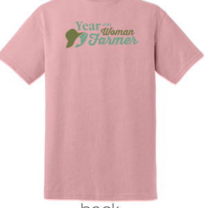 back of wv grown pink tshirt